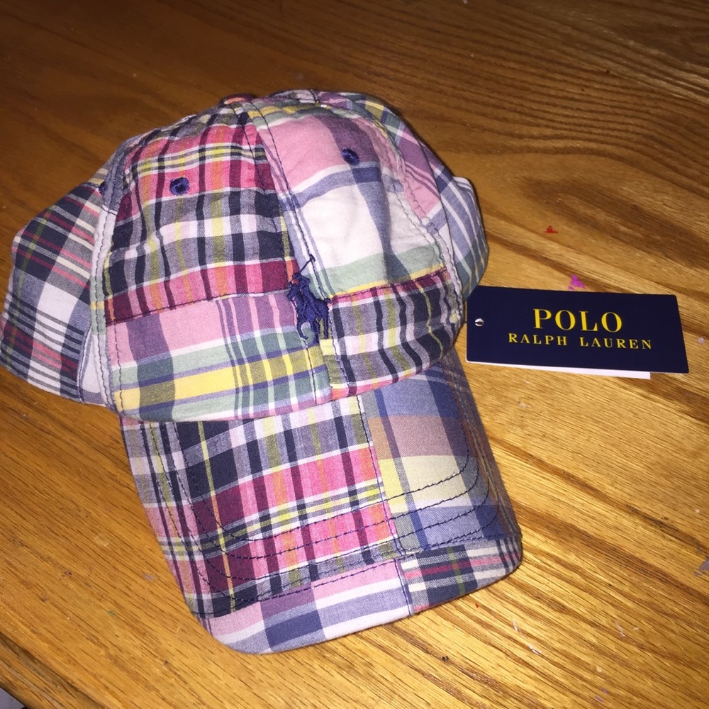Polo Ralph Lauren Hat madras patchwork plaid